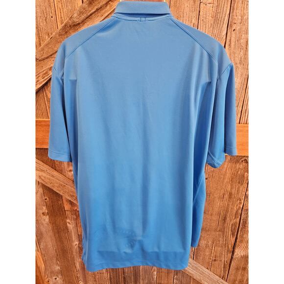 Nike golf tour performance size 2XL blue short sleeve polo Mens XXL casual - Picture 2 of 6